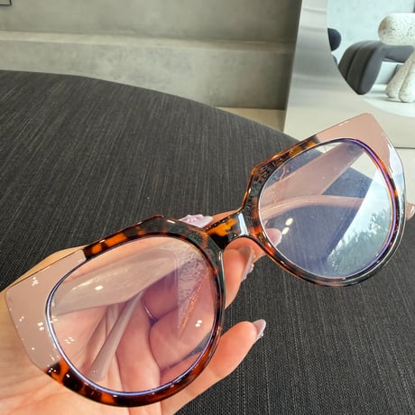 即納　0771 【数量限定】leopard eye wear/2カラー