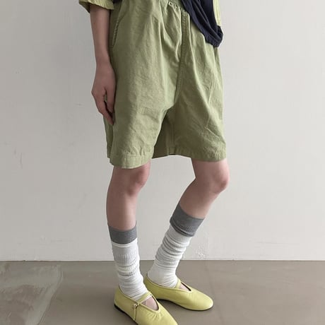 0222 pastel half pants/9カラー