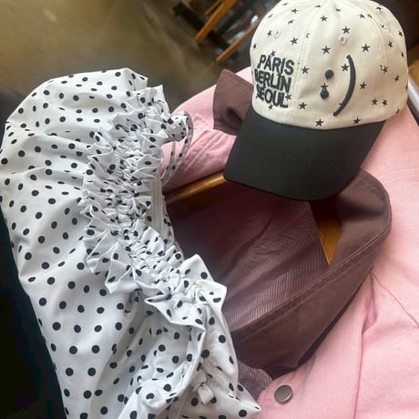 0735 Smile Dot CAP/2カラー