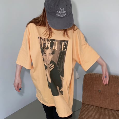 Vintage Boy Photo over tee shirt/2カラー
