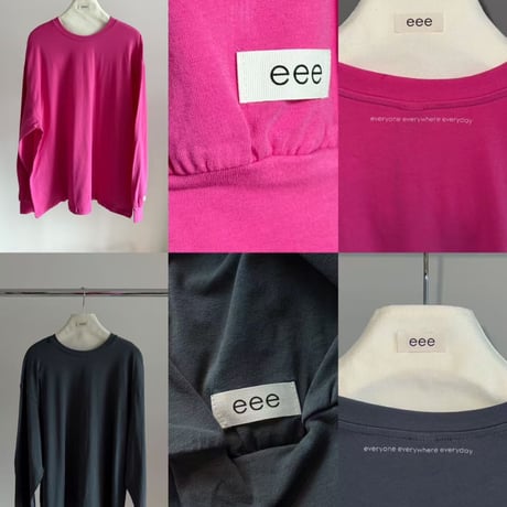 ♦️即納♦️0619 eee colorful over tee shirt/6カラー