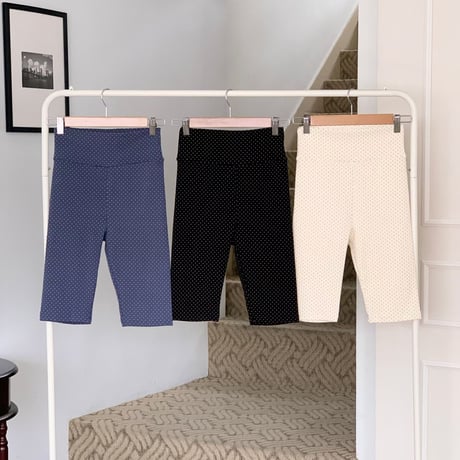 0838 ドットbiker pants/3カラー