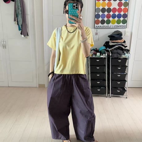 eee colorful stretch tee/6カラー