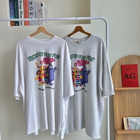 NEW 🍔McDonald everyone tee/2カラー