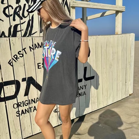 0737 future neon tee/3カラー