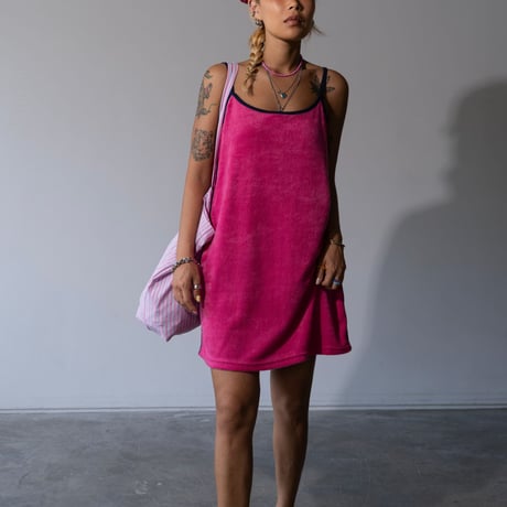 0832 pile piping one-piece/3カラー