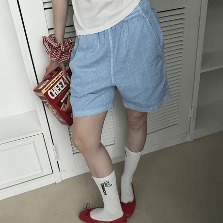 0811 NEW pigment half pants/11カラー