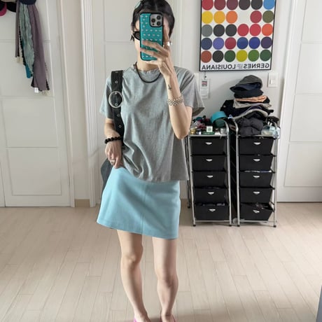 eee colorful stretch tee/6カラー