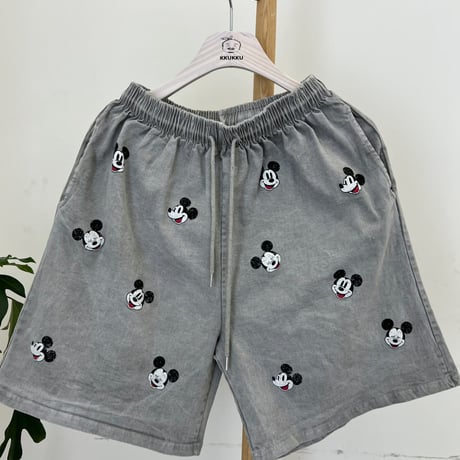 0732 Mickey short pants/6カラー