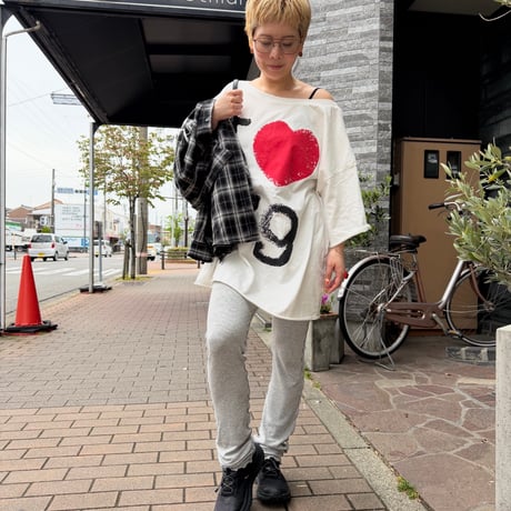 0682 LOVE❤️79 BIG tee shirt/ 2カラー
