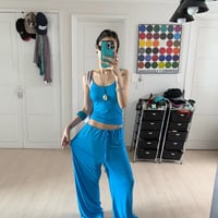 0866 eee color toromi pants/3カラー