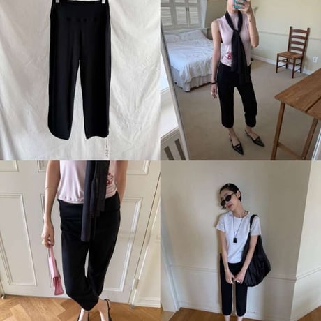 0802 eee♥️capri レギンス pants/2カラー