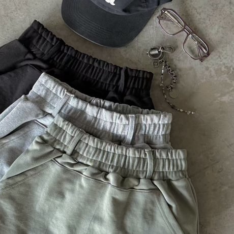 【即納販売】0339 Mini sweat skirt/3カラー
