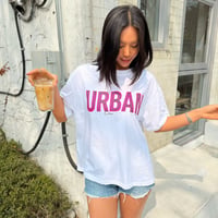 0728 ぷくぷく urban logo tee/3カラー