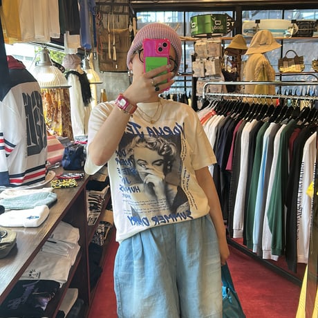 【即納販売】jimmys &riruコラボ Smoking a cigarette tee/4アイテム