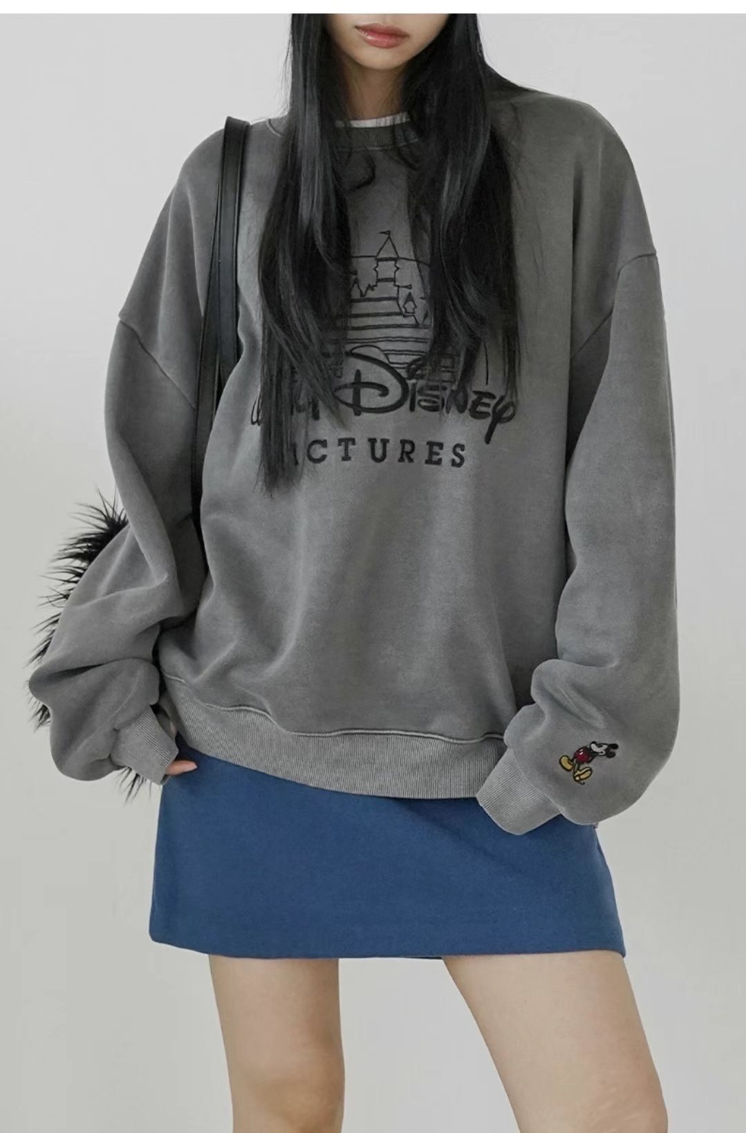 0361 pigment Walt Disney sweat/2カラー | riru select