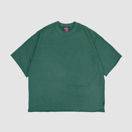 0116 pigment  over light半袖sweat/10カラー