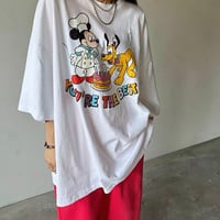 0724 mickey cake tee/4カラー