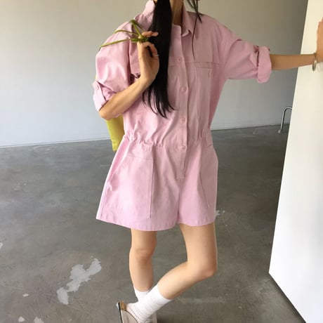 【即納販売】0727 summer jump suit/3カラー