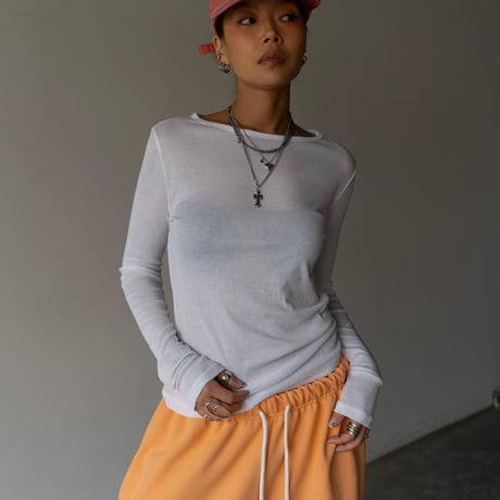 【即納販売】0688 color layered long sleeve【長袖】/6カラー