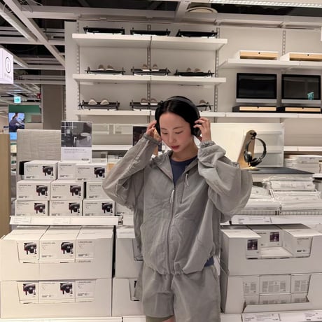 【即納】シアーnylon hoodie jacket/ホワイトのみ
