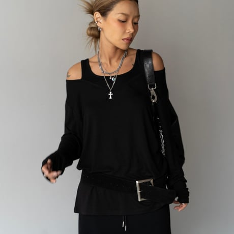 0671 layered long sleeve/3カラー⭐︎なおみさん着用⭐︎