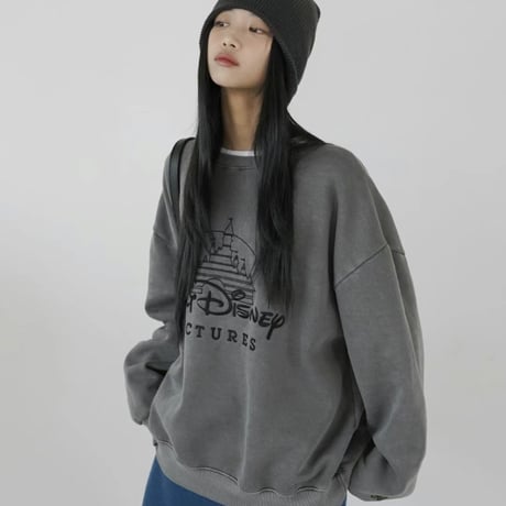 0361 pigment Walt Disney sweat/2カラー