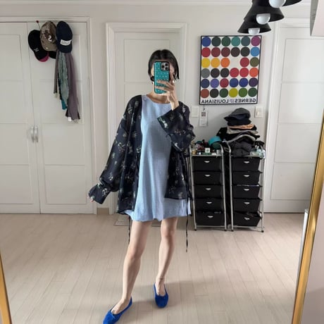 eee Bloom Sheer Cardigan/2カラー