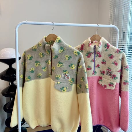 0375 🉐Flower boa pullover setup🉐/2カラー