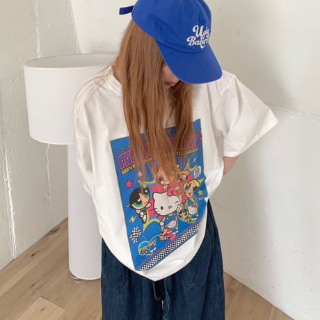 【数量限定】NEW FW Power-cat tshirt/2カラー