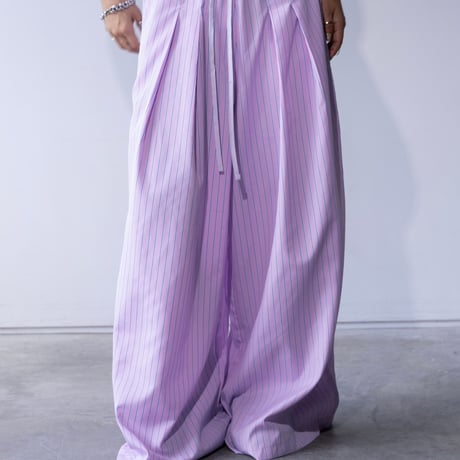 0829 Stripe Pastel pants/2カラー