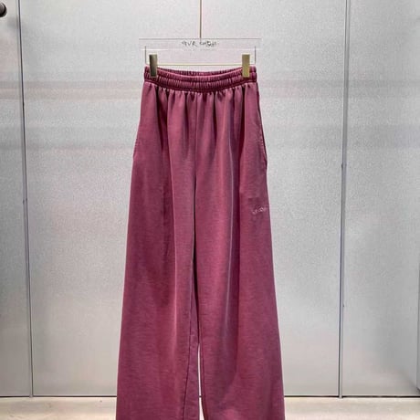 0618 SS NEW pigment color draw summer 2way pants/19カラー