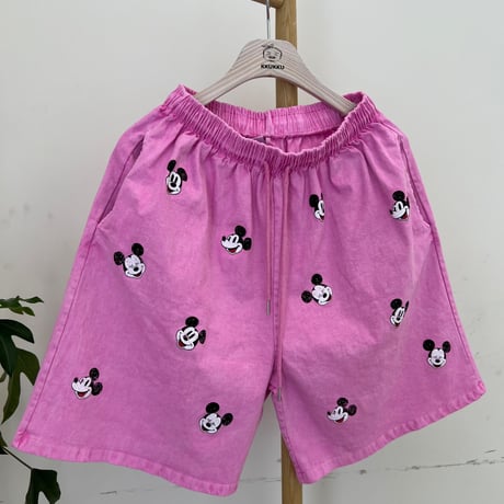 0732 Mickey short pants/6カラー