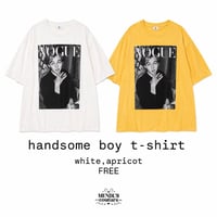 即納　0953 【数量限定】Vintage Boy Photo over tee shirt/2カラーあやさん着用