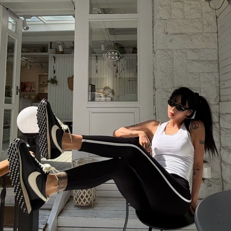 【即納】0696 sporty＆rich line leggings/2カラー2サイズ