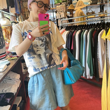 【即納販売】jimmys &riruコラボ Smoking a cigarette tee/4アイテム