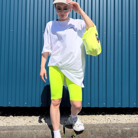 【🌻即納販売数量限定🌻】ネオンbiker summer leggings/3カラー