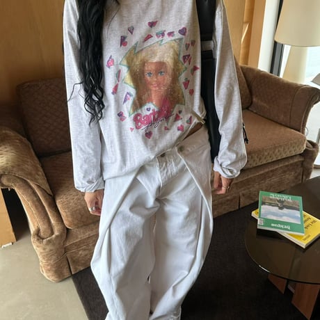 Fw/* Pink Crush Barbie BIG ロンTEE/3カラー