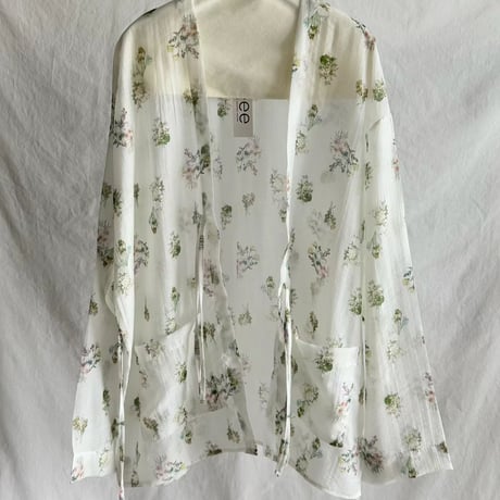 eee Bloom Sheer Cardigan/2カラー