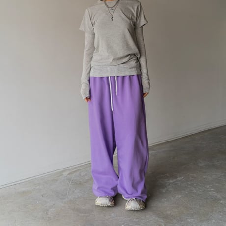 【即納販売】0669 color layered tee【半袖】/ブラックのみ