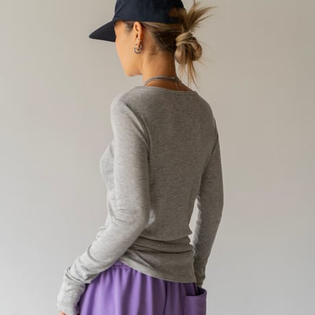 【即納販売】0688 color layered long sleeve【長袖】/6カラー