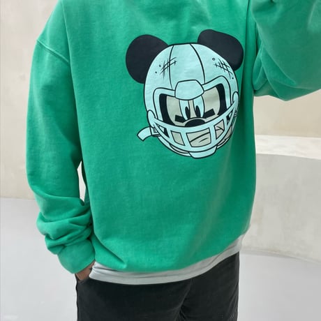 【即納販売】0576 headgear mickey sweat/3カラー