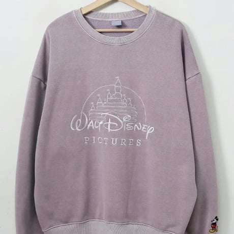 0361 pigment Walt Disney sweat/2カラー