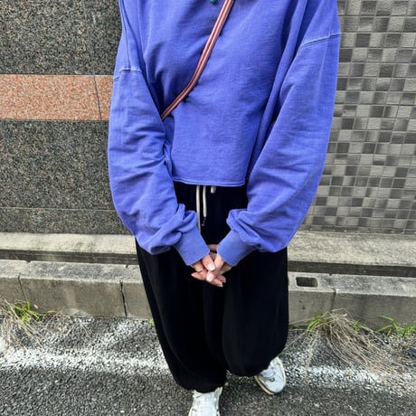 【即納販売】 pigment crop longsleeve/6カラー