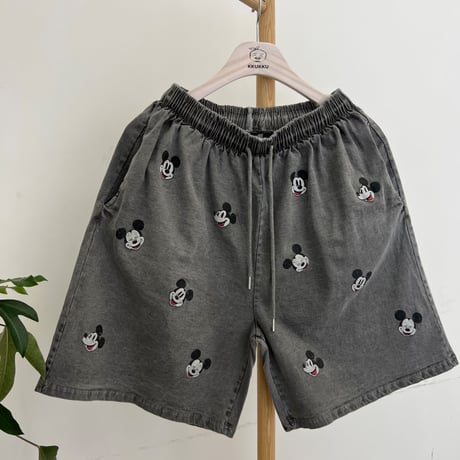 0732 Mickey short pants/6カラー