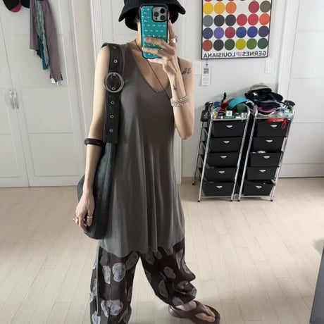 0864 eee Paisley pants/2カラー