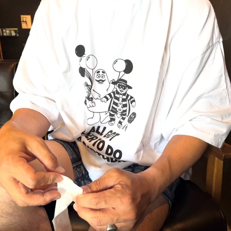 0705 NEWマクドナルドfriends  pigment TEE/3カラー