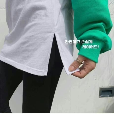 0392 Tシャツdocking leggings pants/2カラー