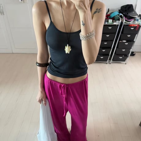 0866 eee color toromi pants/3カラー