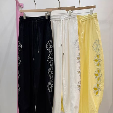 0847 side flower 2way pants/3カラー